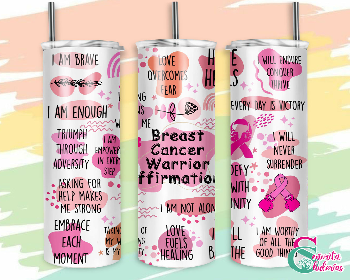 Breast Cancer Warrior Afirmation